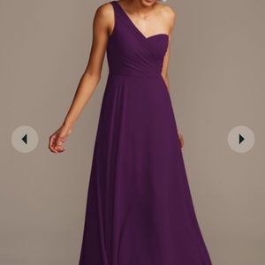 David's Bridal Bridesmaid gown